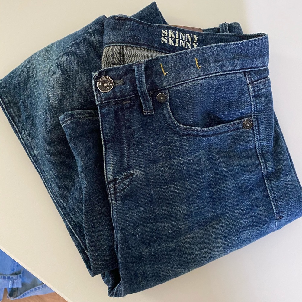 Madewell skinny skinny jeans